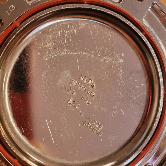 New Harley Davidson Chrome 114 Derby Cover part #25700389 - Picture 10 of 10